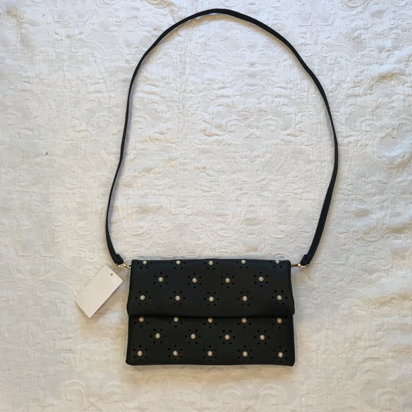 STUNNING Girls Pearl Embellished Handbag - Picture 3 of 5